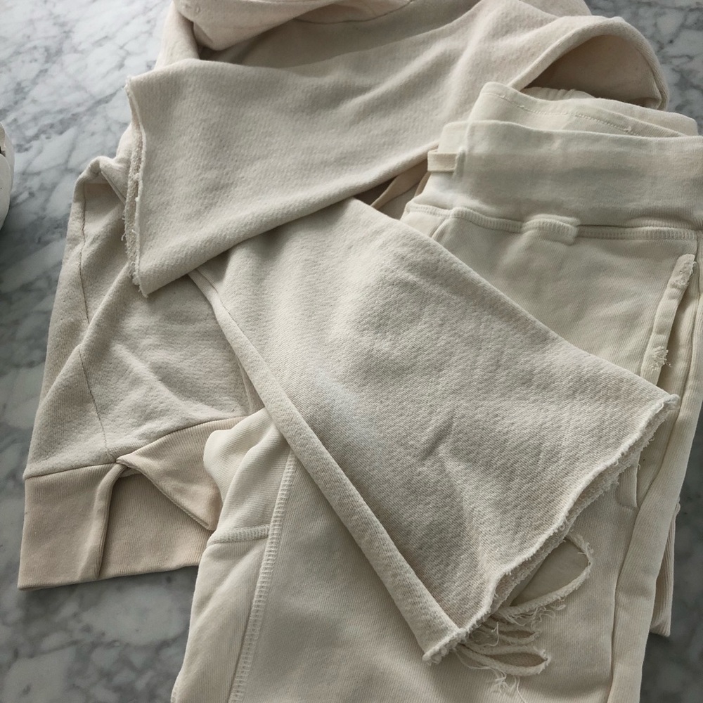 NSF pants sayde and top